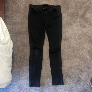 Joes Black Skinny Jeans size 28